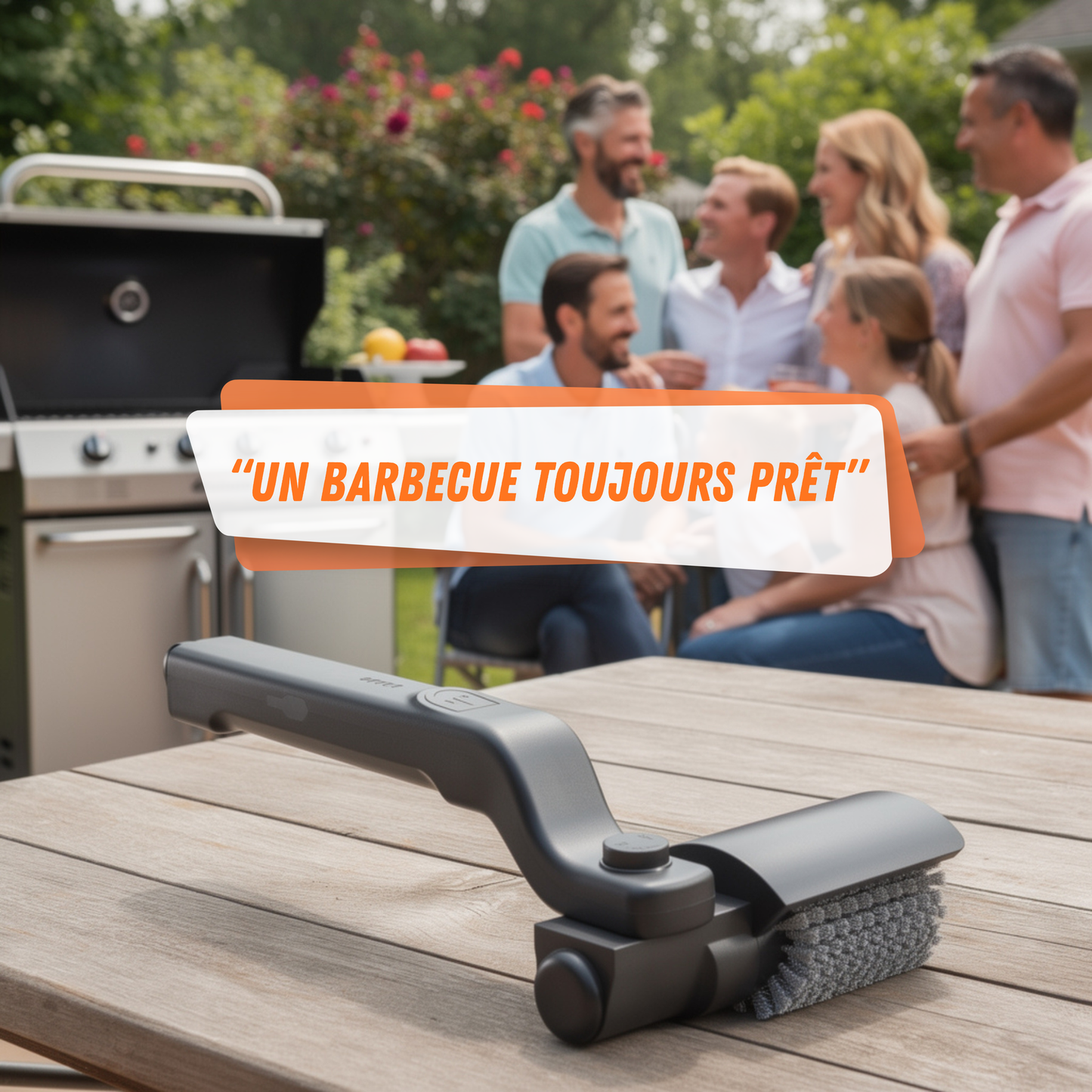 Brosse Électrique Ultra-Puissante pour Barbecue & Métal
