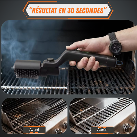 Brosse Électrique Ultra-Puissante pour Barbecue & Métal